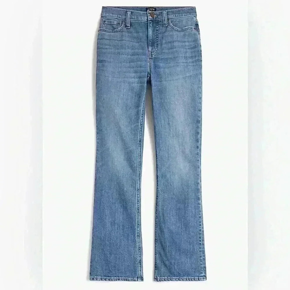 J. Crew Denim - JCREW Flare crop mid-rise jean in all-day stretch - NWT
